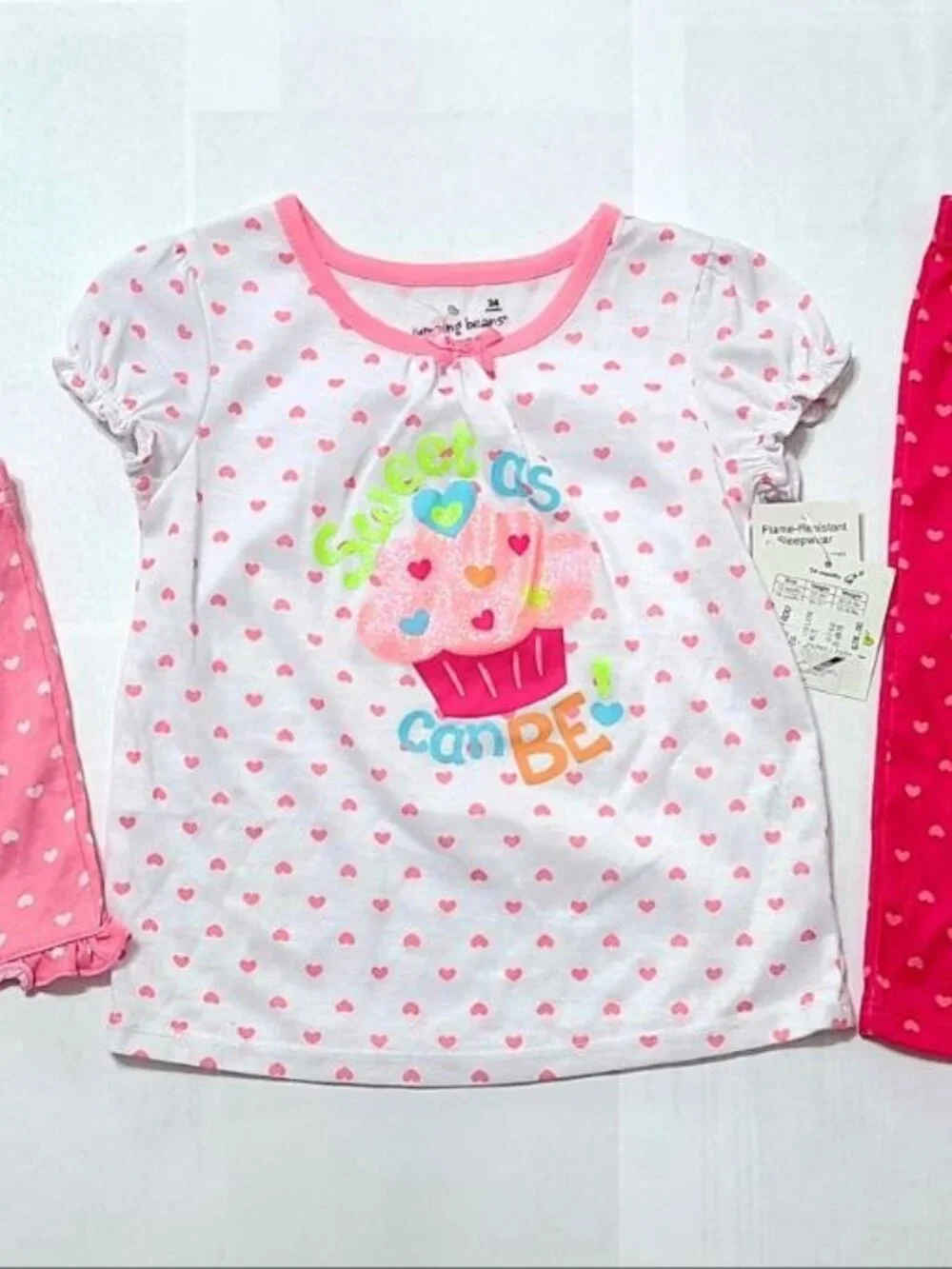3‑Piece Toddler Sleepwear Set